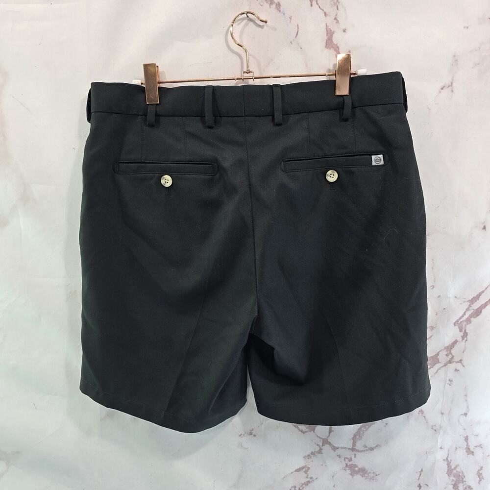Peter Millar Shorts Mens 31 Black Stretch Bermuda Golf 6.5 Inch Eb83 Eb82